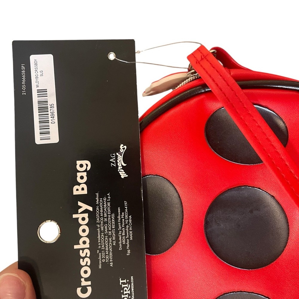 Spirit Red and Black Crossbody Bag - Picture 4 of 4